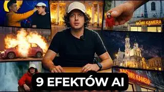 9 EFEKTÓW wideo AI które prosto stworzyć! #AI #sztucznainteligencja #postproduction
