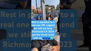 Narf Richmond CA posted for a fallen  brother R.I.P. Franky VFL 🔵🔵🔵