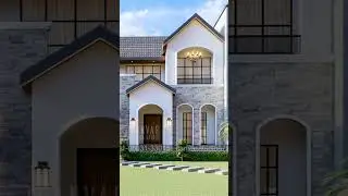 Neo Classic exterior 3D by Canvas Design Studio. #3d #houseexterior #facade #architecture #house
