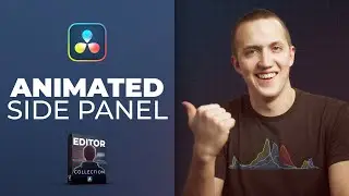 Quick Animated Side Panels in DaVinci Resolve!