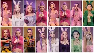 COLORING MIX TREND Rumi Make up trend Mira Make up.Top 16 videos compilation #colors #mix #trending