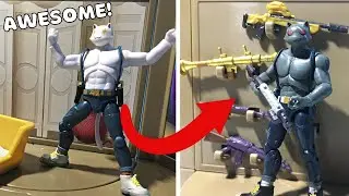 MEOWSCLES AGENT ROOM Fortnite Jazwares Playset Review