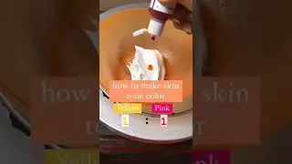 how to make skin colour#cake #blackforestcake #butterscotchcake