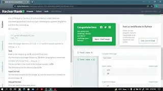Python Hackerrank Mod DivMod Math Solution || Python Modulus, Integer division program ||#Hackerrank