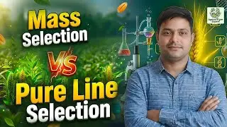 Mass Selection vs Pure Line Selection | Plant Breeding by Ashwani Sir