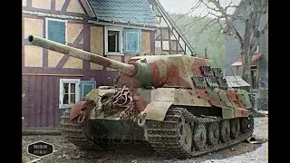 JagdTiger I EL CAZACARRO CON EL CAÑON MAS PODEROSO Y MODERNO