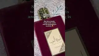 Elegant arabian-inspired perfume gift#perfume #giftideas #fragrance #luxury