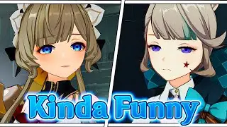 Sandrone Acting Like a Grumpy Aunt to Lyney Lynette & Freminet | Genshin Impact Luna II Archon Quest