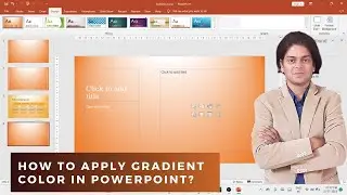 How to apply gradient  color in PowerPoint?