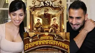 AVANE SRIMANNARAYANA | Rakshit Shetty | Shanvi | Trailer REACTION!!