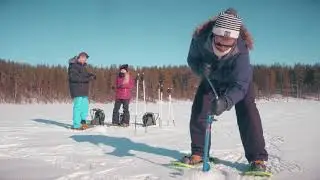 Отдых на природе в региона Оулу, Финляндия