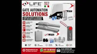 Life Op3 Swing Gate Motor Installation in Dubai UAE 050-9568201