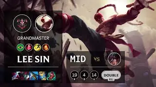 Lee Sin Mid vs Akali - BR Grandmaster Patch 11.7