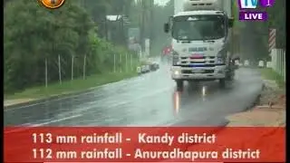 Weather forecast for the next 24 hours: Thundershowers & heavy rain