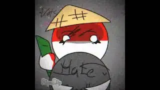 [YOU STUPID] ☆Countryball☆ Ft.Malaysia and indonesia(Girl) ⚠️Flash,Blood,Shake⚠️Cr:#Millychan_bunny♡
