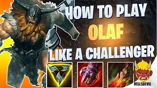 WILD RIFT | How To Play Olaf Like A Challenger | Challenger Olaf Gameplay | Guide & Build
