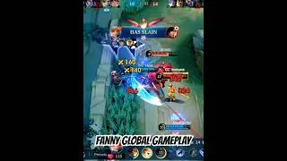TOP GLOBAL FANNY GAMEPLAY #fannyml #mobilelegends #howtoplayfanny