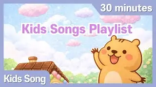 Fun Kids Songs 30 Minutes | Popular Nursery Rhymes Collection | CapyLala Kids