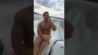 Georgi Rusev on a speed boat 🛶 #georgirusev #90dayfiance #speed #miami #boat #fit #model