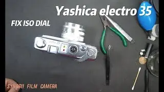 Yashica electro 35 FIX ISO DIAL