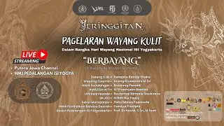 🔴 LIVE WAYANG KULIT DALAM RANGKA HARI WAYANG NASIONAL ISI YOGYAKARTA