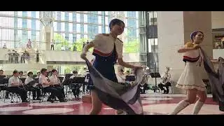 神奈川県警察音楽隊&カラーガーズの皆様🎼　素敵な演奏とフラッグ演技