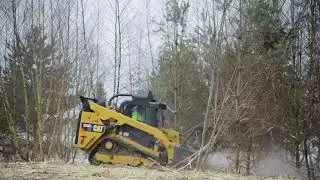 WPS - Forestry Mulching & Land Clearing with a Cat 299D - Portage, PA