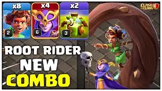 ОЧЕНЬ ХОРОШО!! Стратегия атаки TH15 Root Rider Super Witch | Лучшая атака TH15 в Clash of Clans
