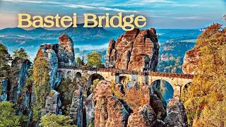 জার্মানির মধ্যে এত সুন্দর জায়গা !!⎪Saxon Switzerland National Park⎪Bastei Bridge | Germany 🇩🇪 4K