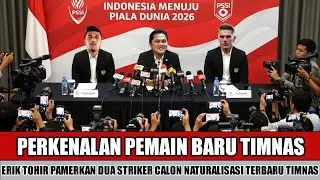 SUDAH DAPAT LAMPU HIJAU~ERIK TOHIR KENALKAN JOEL PIROE & VICTOR GYOKERES SEBAGAI PEMAIN BARU TIMNAS