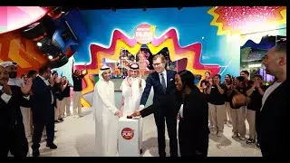 Highlights from the ribbon-cutting ceremony of Mission: Play! by Mattel