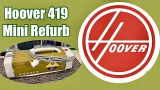 Vintage Hoover 419 Cylinder Vacuum Cleaner Mini Refurb