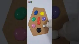 Смешивание цветов #короткоевидео #искусство #удовлетворительно
