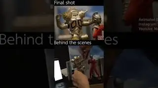 Behind the scenes Ultraseven Vs King joe 2 #ultraman #stopmotion #animation #film #behindthescene