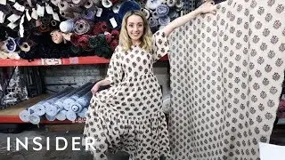 How This LA Designer Makes Dresses From Recycled Fabric