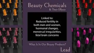 Lead | Toxic Chemicals In Beauty Products - 2021 Update | Beauty Chemicals Research | Beauty