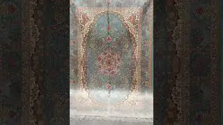 Persian area rug 4x6 ft hand made silk area luxury rug for sale