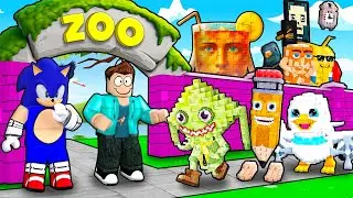 I OPENED A NEW ITALIAN BRAINROT ZOO IN ROBLOX PART 2 !!