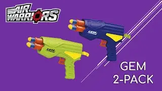 [REVIEW] Air Warriors Gem 2-Pack | The Forgotten Blasters