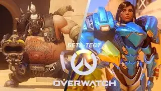 Overwatch gameplay на русском (ОБТ) Турбосвин и Фара