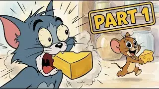 The Sneaky Cheese Switch  |  Tom & Jerry Style Cartoon