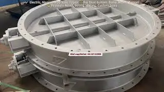 The Volume control damper with butterfly blade for HVAC systems, fireproof, includes ceiling damper.