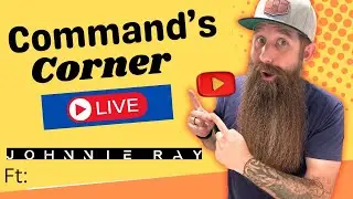 Command's Corner LIVE ft. Johnnie Ray - New Emu Oil & Free GIVEAWAYS!