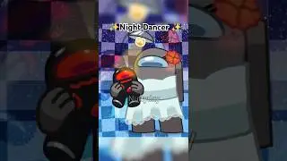 Among Us Rodamrix || Night Dancer || Fortegreen x Gray/Tan || animation meme #tween #fyp #art