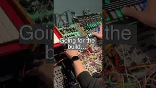 Modular synth with Digitakt2 and TR-8 #modularsynth #eurorack #analogsynth #jamuary #techno