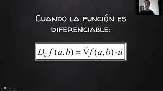 Derivadas Direccionales. Ejercicio 43