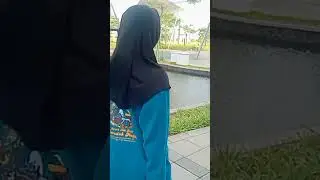 khalyla & Kahfi sore-sore main ditaman#shorts