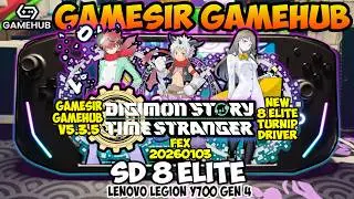 Digimon Story Time Stranger | SD 8 ELITE | Gamehub V5.3.5 | Turnip Driver v26.1.0 | Legion Y700 Gen4