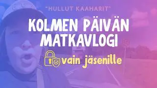 Meidän perheen kolmen päivän reissu eteläisessä Suomessa!