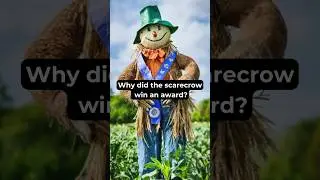 Why did the scarecrow win an award? - Dad Jokes